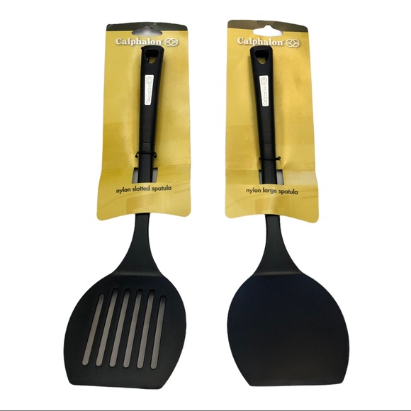 Calphalon Nylon Spatula Utensil 2 Piece Set NWT